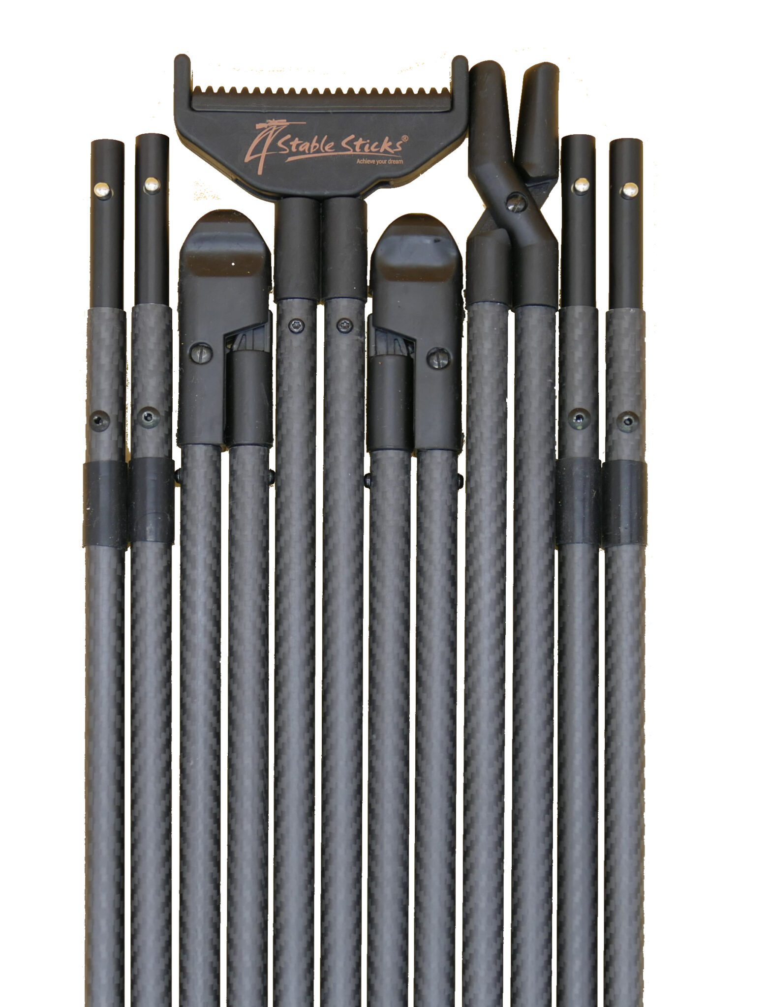 4 Stable Sticks® Ultimate Carbine 4 Point Bipod Shooting Sticks